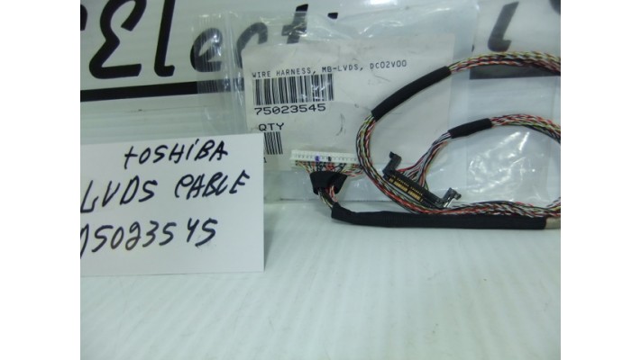 Toshiba  75023545 LVDS cable  .